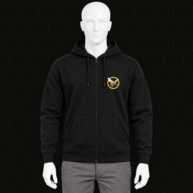 Sweat zippé à capuche adulte